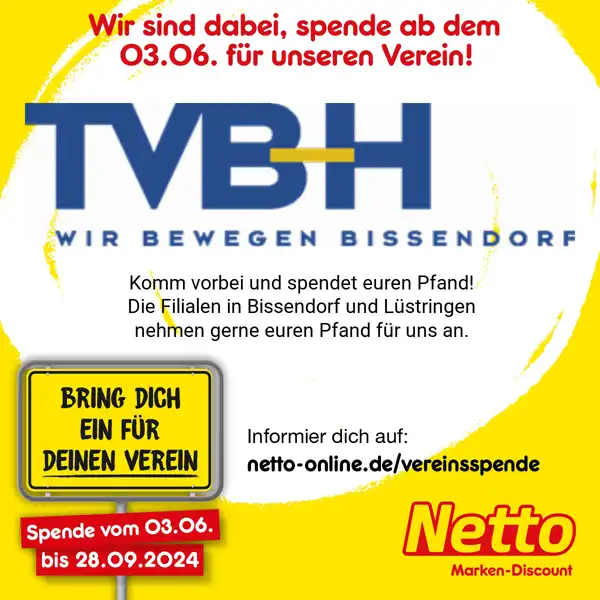 Spenden für den Verein TVBH