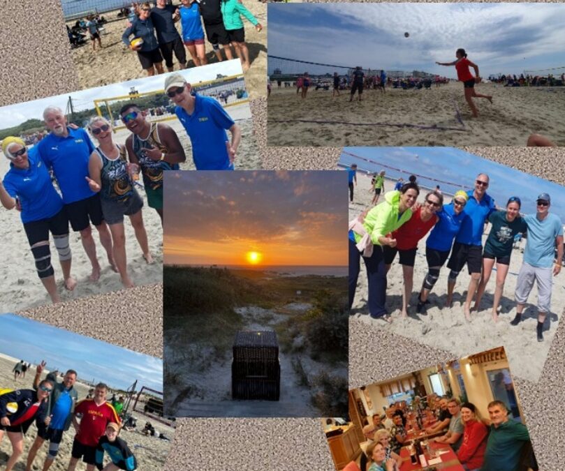 TV Bissendorf-Holte beim 32. NWVV-Beachvolleyballturnier auf Borkum – Sonne, Sand und gesellige Stimmung