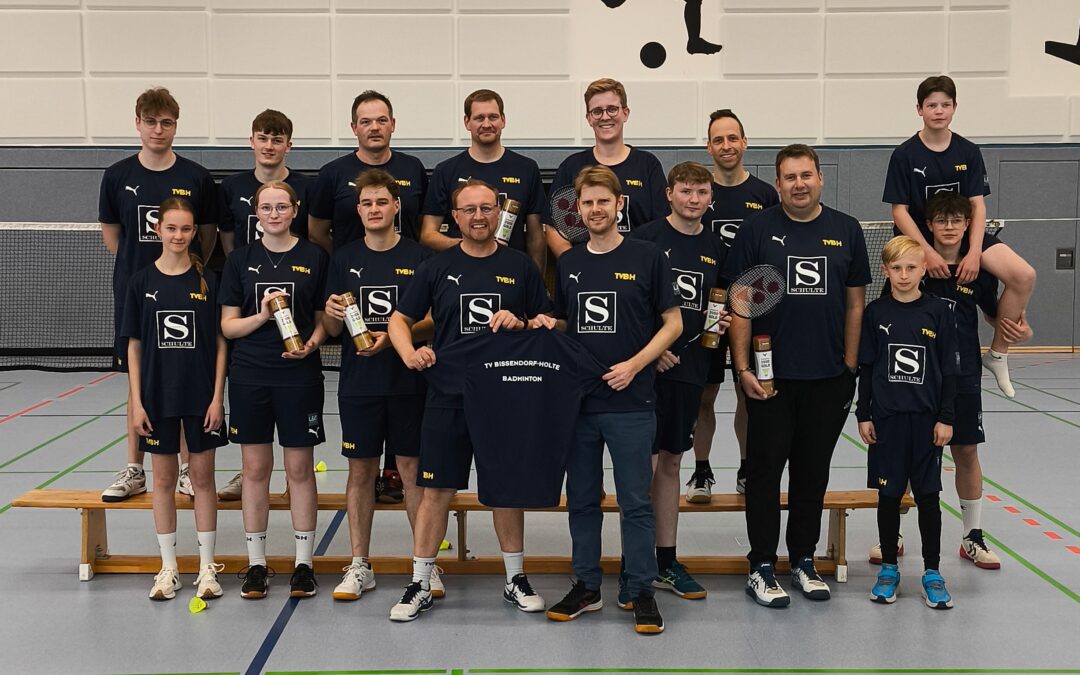 Frischer Look für die Badminton Abteilung des TV Bissendorf-Holte