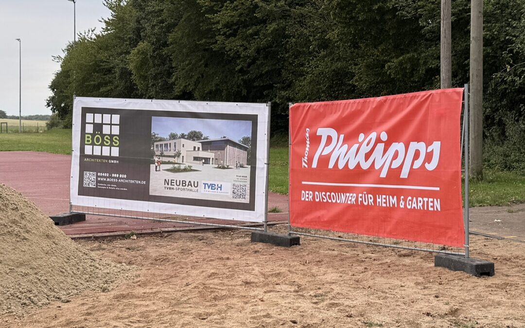 TV BISSENDORF-HOLTE BAUT FÜR DIE ZUKUNFT: SPATENSTICH FÜR NEUE SPORTHALLE